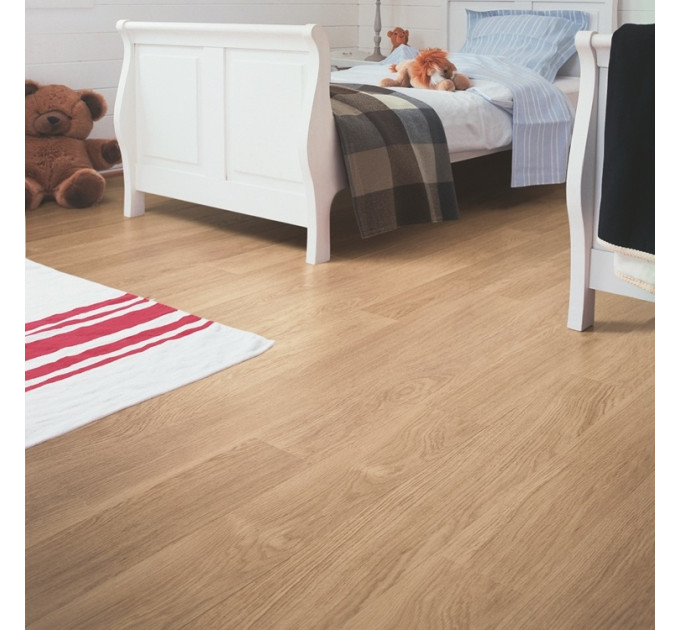 Ламінат Quick-Step Eligna Hydroseal EL915 Дошка дуба білого лакованого