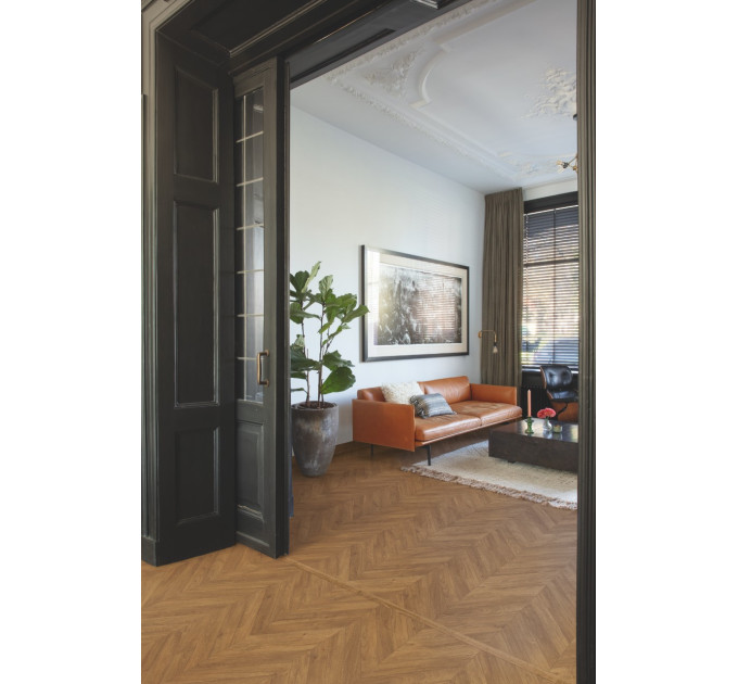 Ламінат Quick-Step Impressive Patterns IPA4162 Chevron oak brown