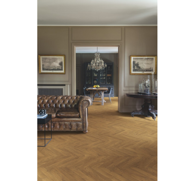 Ламінат Quick-Step Impressive Patterns IPA4162 Chevron oak brown