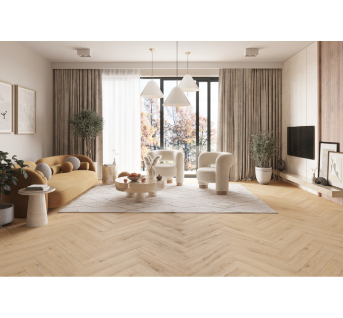 Ламінат Classen Ville 4V Herringbone 63276 Дуб Цетіна
