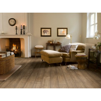 Ламінат Quick-Step Impressive IM1850 Дошка дуба вискобленого сіро-коричневого