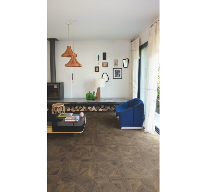 Ламінат Quick-Step Impressive Patterns IPA4145 Royal oak dark brown