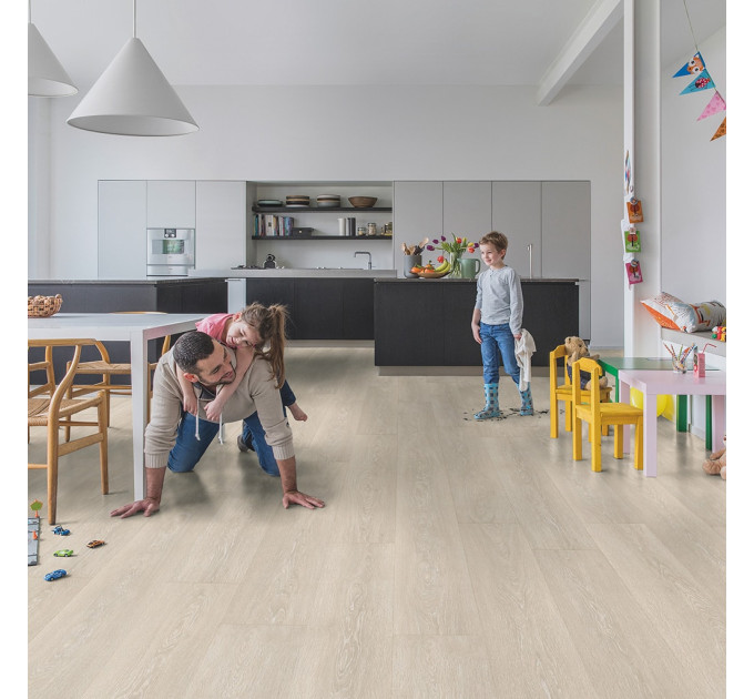Ламінат Quick-Step Majestic MJ3554 Дуб долинний світло-бежевий