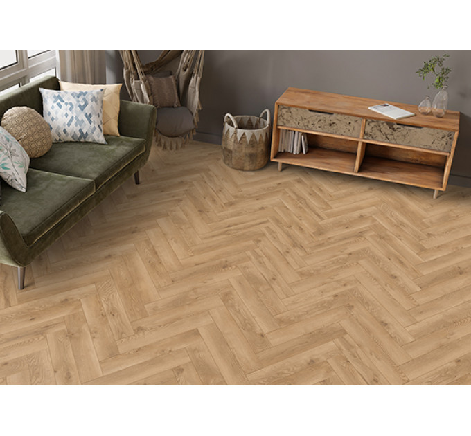 Ламінат Classen Ville 4V Herringbone 66702 Дуб Вірджинія