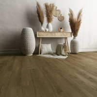 Вінілова підлога Ceramin Nuva Selected Glue 65177 Soft Oak Dark Brown