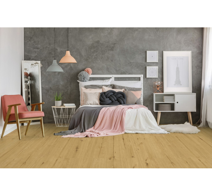 Вінілова підлога Ceramin Nuva Eternal Glue 65160 Vibrant Oak Brown