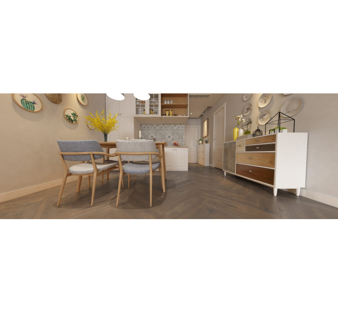 Виниловый пол Apro Authentic Herringbone AC-510-HB Coffe Oak