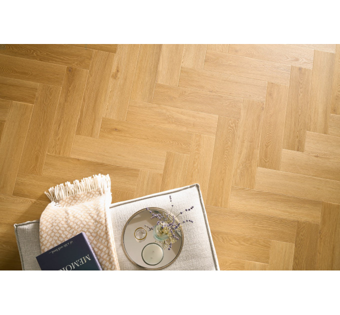 Виниловый пол Arbiton Amaron Herringbone CAS 223 Menor Oak