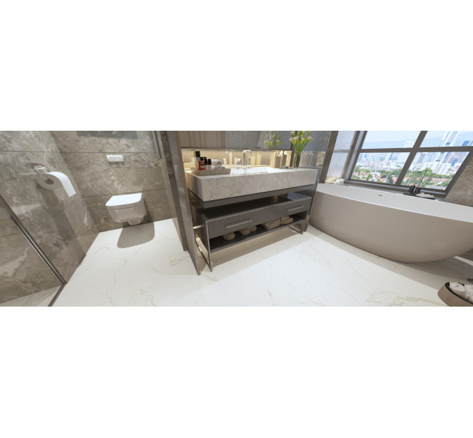 Виниловый пол Apro Stone ST-805 Carrara Marmor