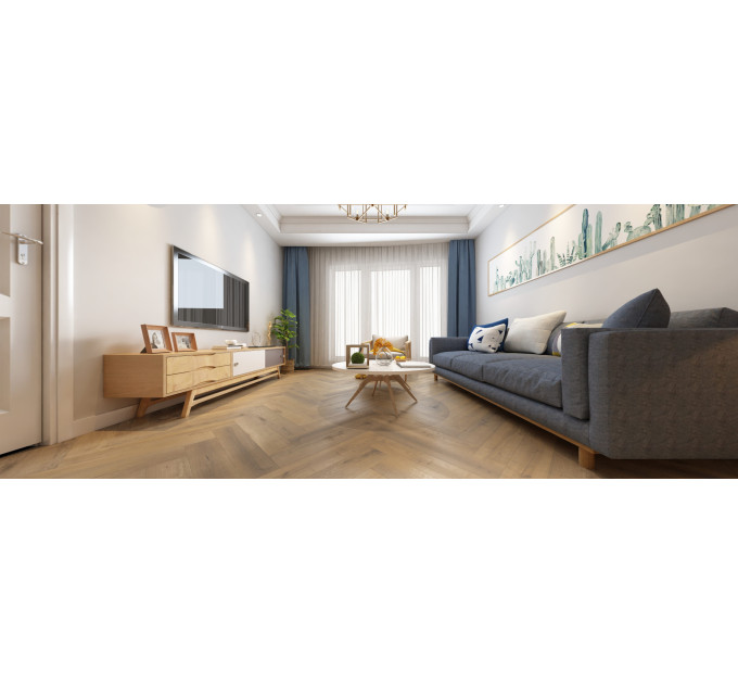 Виниловый пол Apro Authentic Herringbone AC-508-HB Crocant Oak