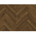 Вінілова підлога Ceramin Nuva Herringbone Glue 65204 Walnut Red Brown