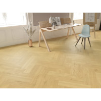 Вінілова підлога Ceramin Nuva Herringbone Glue 65203 Velvet Oak Brown