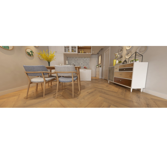 Виниловый пол Apro Authentic Herringbone AC-501-HB Gold Oak