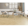 Вінілова підлога Ceramin Nuva Herringbone Glue 65201 Cotton Oak Beige