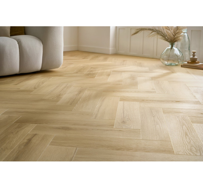 Виниловый пол Arbiton Amaron Herringbone CAS 228 Princeton Oak