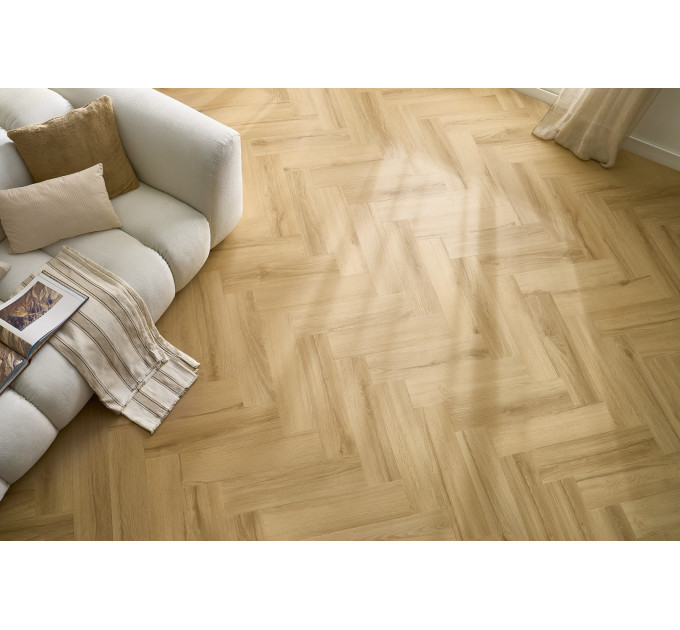Виниловый пол Arbiton Amaron Herringbone CAS 228 Princeton Oak