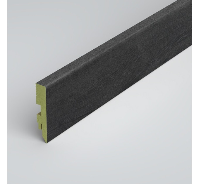 Плинтус напольный Classen Green Prestige 80 MDF L3980 Oak Black Плинтус напольный Classen Green Prestige 80 MDF L3980 Oak Black