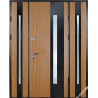 Вхідні двері Straj Proof 2.3 Estra Slim Double - В котедж