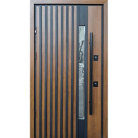Вхідні двері STRAJ PROOF Rio-S Loft Дуб темний - Вуличні