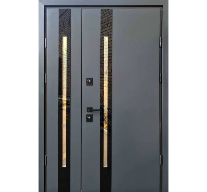 Входные двери STRAJ PROOF Slim S 1200 - В котедж