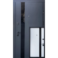 Вхідні двері STRAJ LUX Standart Slim S Glass-A Квартирні