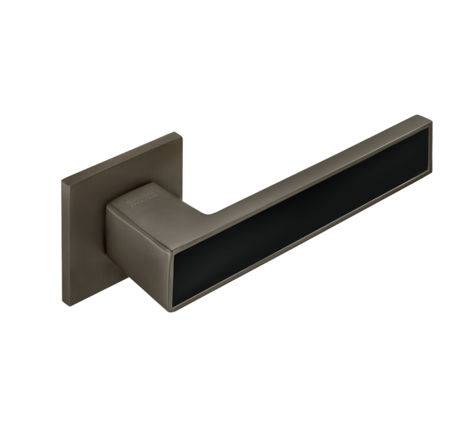 РУЧКА ДЛЯ ДВЕРЕЙ НА РОЗЕТЦІ DIPLOMAT SLIM A-2015/E20 MA/BLACK