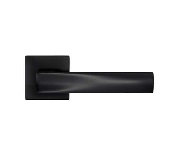 РУЧКА ДЛЯ ДВЕРЕЙ НА РОЗЕТКЕ BERLI SLIM A-2010/E20 BLACK
