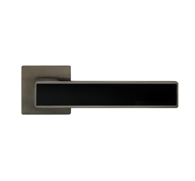 РУЧКА ДЛЯ ДВЕРЕЙ НА РОЗЕТЦІ DIPLOMAT SLIM A-2015/E20 MA/BLACK