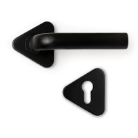 КОМПЛЕКТ: РУЧКА И НАКЛАДКА ПОД ЦИЛИНДР S-1105 PZ BLACK