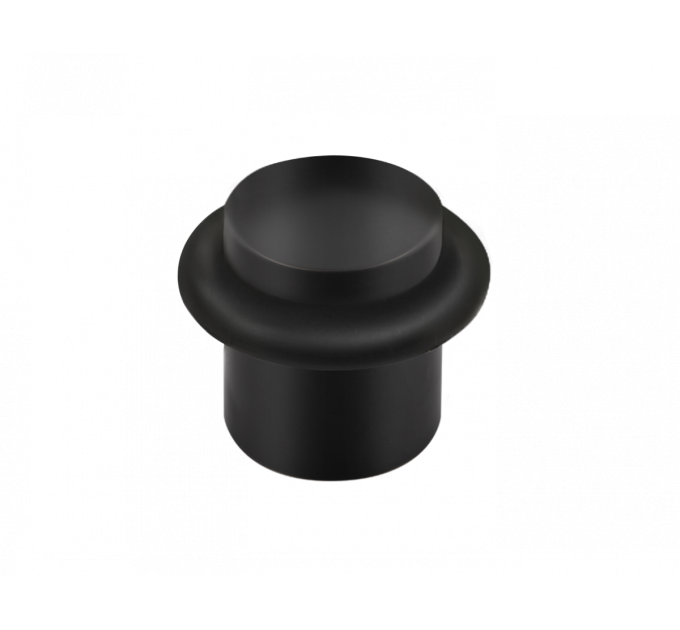 УПОР ПІДЛОГОВИЙ ДЛЯ ДВЕРЕЙ M-25 BLACK ЧОРНИЙ