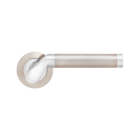 РУЧКА ДЛЯ ДВЕРЕЙ НА РОЗЕТКЕ TUBO S-1103 SN/CP