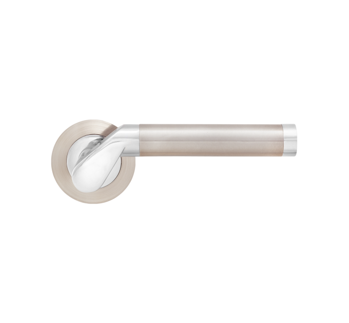 РУЧКА ДЛЯ ДВЕРЕЙ НА РОЗЕТКЕ TUBO S-1103 SN/CP