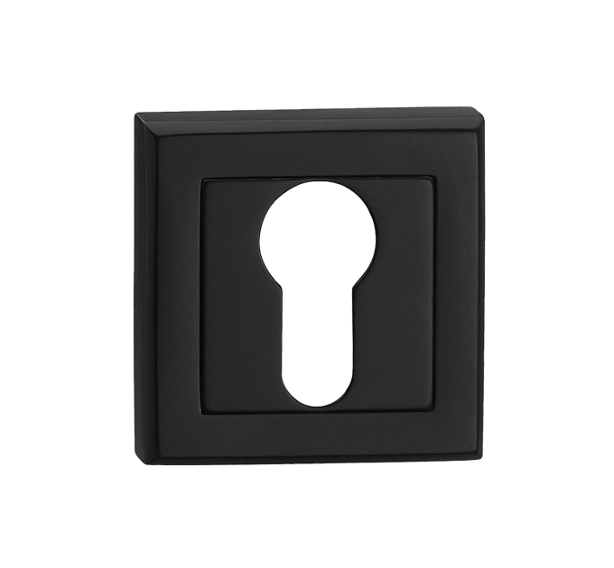 НАКЛАДКА ПОД ЦИЛИНДР E8a BLACK ЧЕРНЫЙ