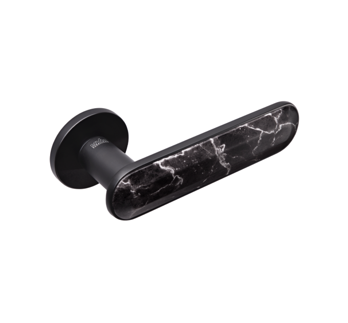 РУЧКА ДЛЯ ДВЕРЕЙ НА РОЗЕТКЕ MARMO Z-1804 BLACK