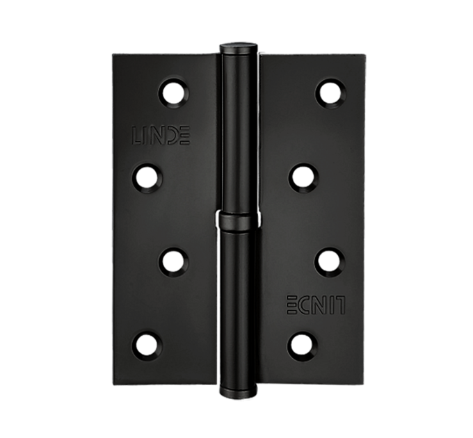 ПЕТЛЯ ДЛЯ ДВЕРЕЙ СЪЕМНАЯ ЛЕВАЯ H-100L BLACK ЧЕРНАЯ