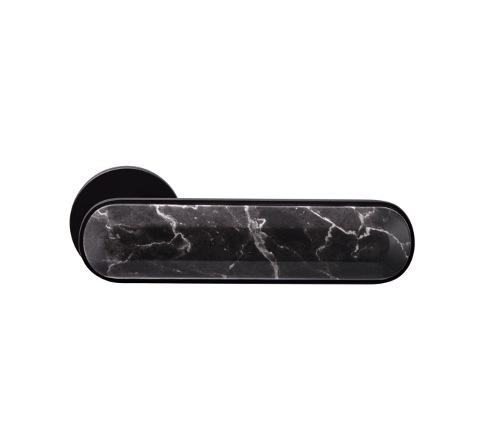 РУЧКА ДЛЯ ДВЕРЕЙ НА РОЗЕТКЕ MARMO Z-1804 BLACK