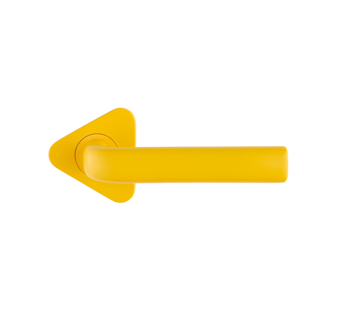 РУЧКА ДЛЯ ДВЕРЕЙ НА РОЗЕТЦІ ARROW S-1105 YELLOW