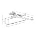 ДОВОДЧИК БЕЗ ТЯГИ TS-11F EN2-5 SILVER