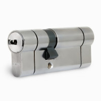 ЦИЛИНДР КЛЮЧ/КЛЮЧ D6PS N 30/40 5K МАТОВЫЙ НИКЕЛЬ