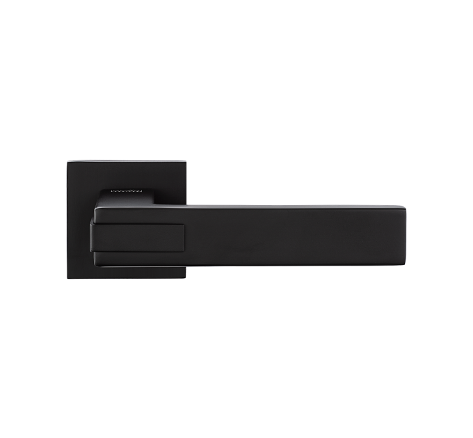 РУЧКА ДЛЯ ДВЕРЕЙ НА РОЗЕТКЕ QOOB SLIM Z-1320/E20 BLACK