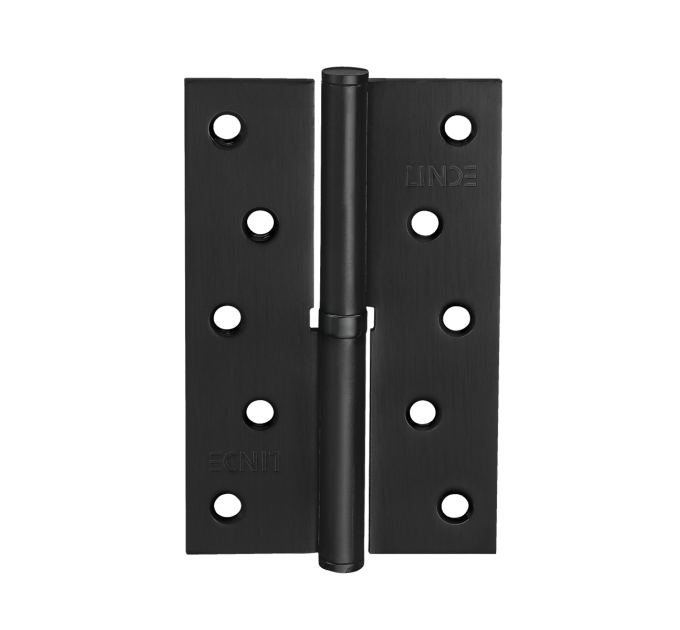 ПЕТЛЯ ДЛЯ ДВЕРЕЙ СЪЕМНАЯ ПРАВАЯ H-120R BLACK ЧЕРНАЯ