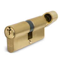 ЦИЛИНДР КЛЮЧ/ВОРОТОК KE50 MM Z30/K30 МАТОВАЯ ЛАТУНЬ