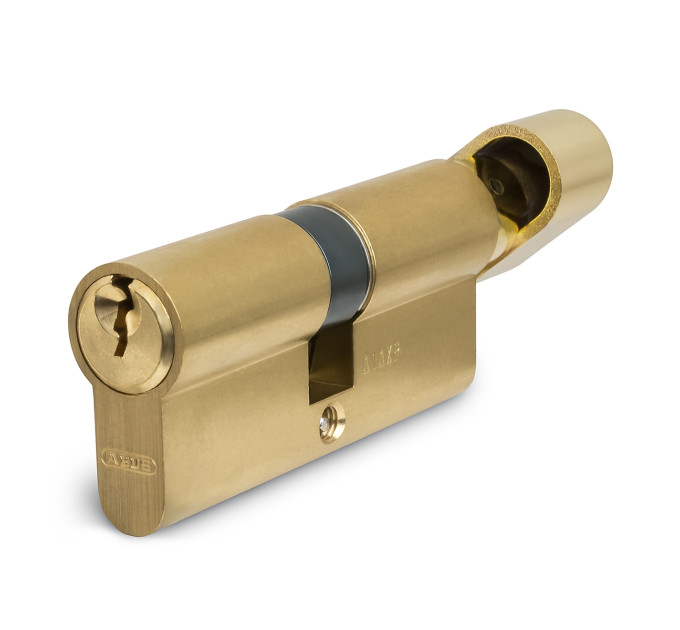 ЦИЛИНДР КЛЮЧ/ВОРОТОК KE50 MM Z30/K30 МАТОВАЯ ЛАТУНЬ