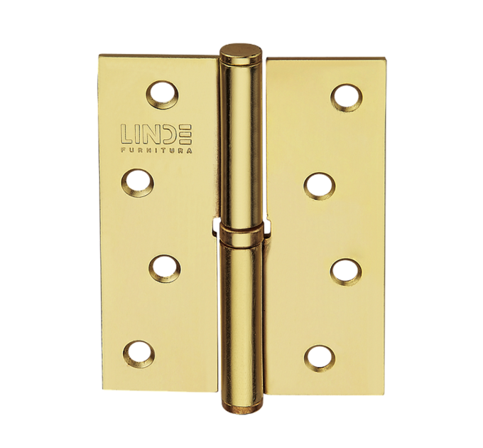 ПЕТЛЯ ДЛЯ ДВЕРЕЙ СЪЕМНАЯ ЛЕВАЯ H-100L PB