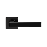 РУЧКА ДЛЯ ДВЕРЕЙ НА РОЗЕТКЕ PLAZA S-1135 BLACK