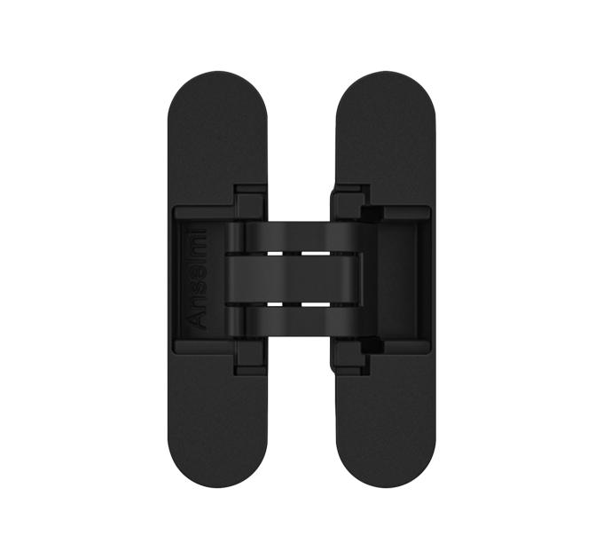 ПЕТЛЯ ДЛЯ ДВЕРЕЙ СКРЫТОГО МОНТАЖА AN 172 3D BLACK