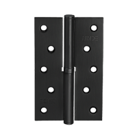 ПЕТЛЯ ДЛЯ ДВЕРЕЙ СЪЕМНАЯ ЛЕВАЯ H-120L BLACK ЧЕРНАЯ