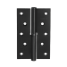 ЗАВІСА ДЛЯ ДВЕРЕЙ З'ЄМНА ЛІВА H-120L BLACK ЧОРНА