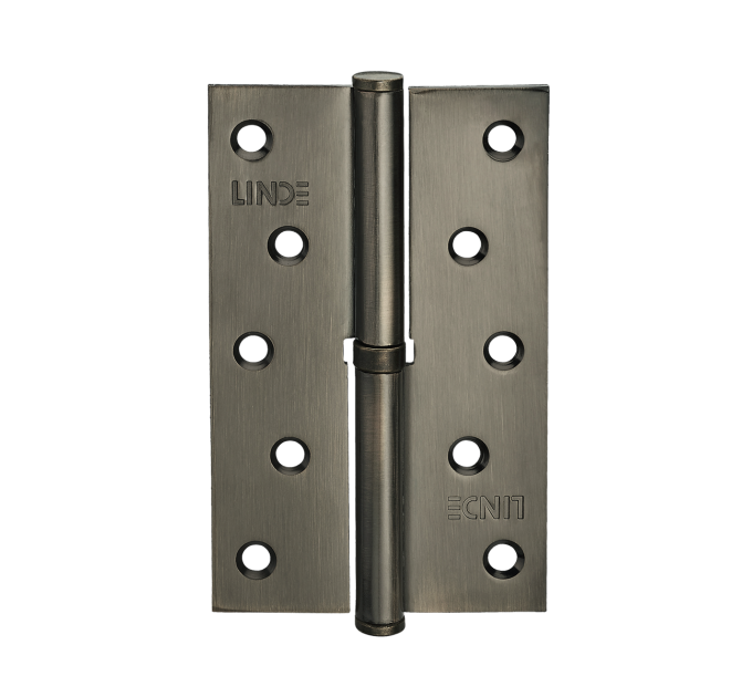 ПЕТЛЯ ДЛЯ ДВЕРЕЙ СЪЕМНАЯ ЛЕВАЯ H-120L MA МАТОВЫЙ АНТРАЦИТ