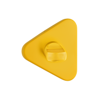 НАКЛАДКА ПОД WC T14 YELLOW ЖЕЛТАЯ